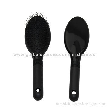 Plastic loop comb for hair extensions professional easy detangling brush wavy hair salon tools